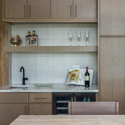 Modern Timber interior design project by Surround Design Co.